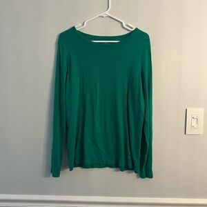 St. John’s Bay Green Long Sleeve